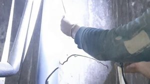 Ремонт лопнувшего стояка горячей воды полипропилена .