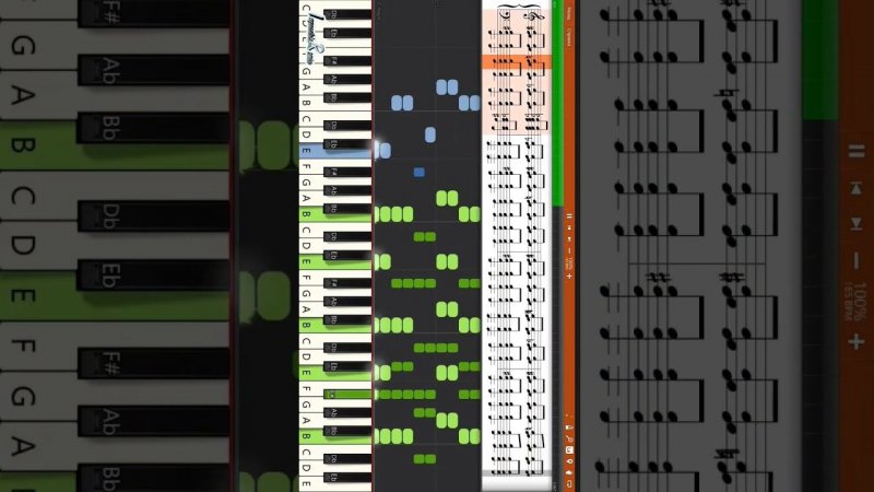 AFI - Cereal Wars - IMPOSSIBLE REMIX #synthesia #music #impossibleremix