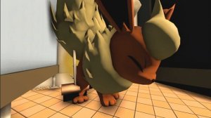 (Erafarty) Flareon emergency poop