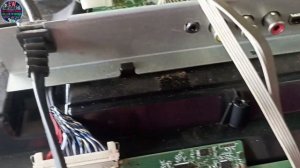 24 inch LED Panel Vertical Bar With No Picture Fault Repair | How To Repair CC240LV1D 24" LED Panel