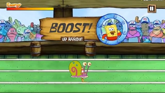 Губка Боб Гонки Улиток Nickelodeon - SpongeBob The Great Snail Race