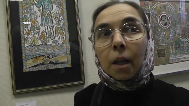 Татьяна Киселёва на выставке Людмилы Ермиловой смотреть онлайн