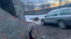 Установил быстросъём на экскаватор Volvo 210. Заварил поворотный ковш!