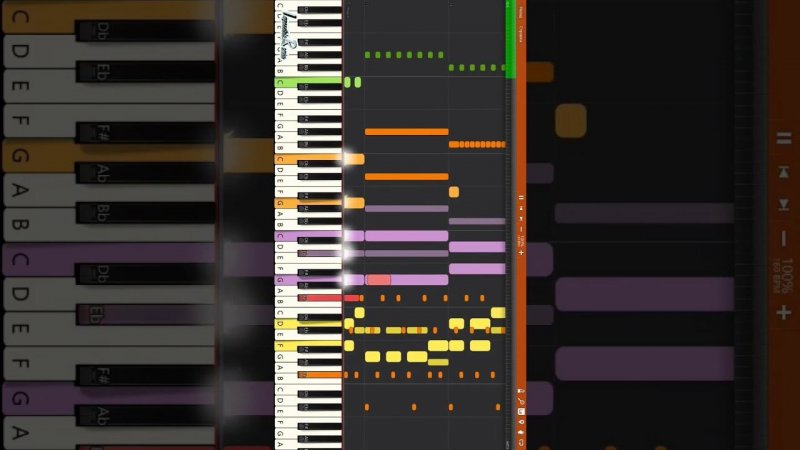 Dragonland - The Neverending Story - IMPOSSIBLE REMIX #shorts #impossibleremix #remix #synthesia
