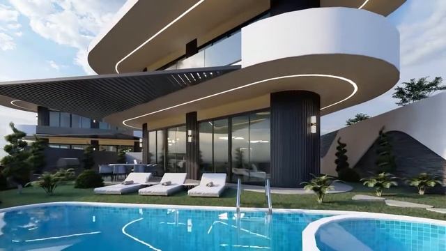 Недвижимость в Турции. Виллы в Турции. Роскошные виллы в Алании. Двойное гражданство.