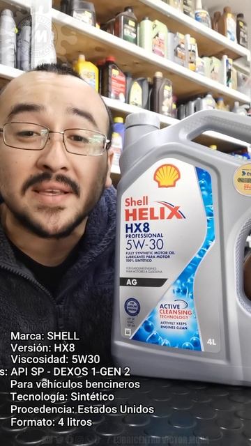 Shell HX8 5w30 de 4 litros #shorts смотреть онлайн