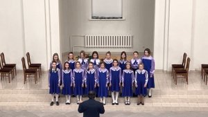 Выступление среднего хора детской хоровой студии «Cantabile» г. Санкт-Петербург