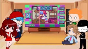 GIFfany V1 FULL Week || Fnf React To Gravity Falls, Yandere Girl & BF || FNF Mod: Romance 7