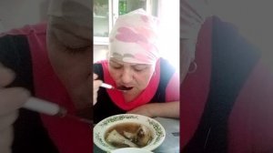 МУКБАНГ. уха из минтая