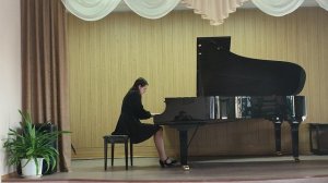 Нелли Перевалушко - И.С.Бах As-dur 1том, Ф.Лист-Венгерская рапсодия #3.