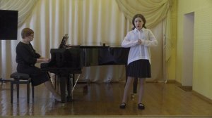 Михтеева Виктория. Л. Бетховен "Малиновка"