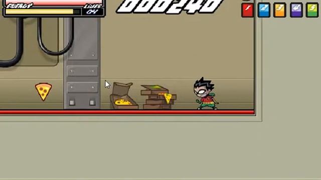 Играю в игру юные титаны :) смотреть онлайн