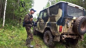 Металло-коп с металлоискателем Rutus Argo Ne. Нашел "ограбленную" стоянку механизированой бригады.