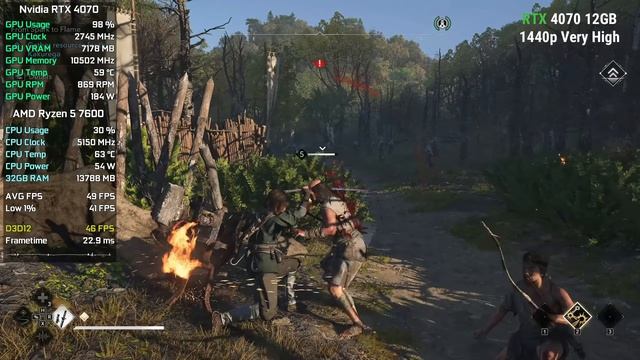 13 GPUs | Assassin's Creed Shadows Patch 1.0.2 | RX 7800 XT, RX 6600, RX 580, RX 570, RTX 4070...