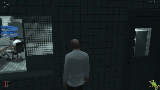 2 Лысый из лаборатории :: Hitman Blood Money 18