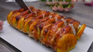 Вот Как Нужно Готовить Картошку с Мясом! Безумно вкусно и без лишней возни.