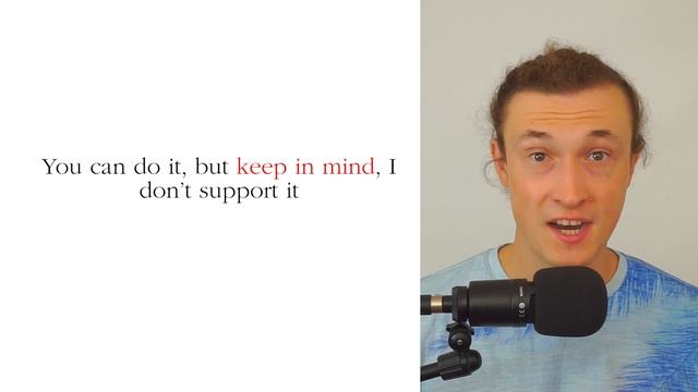 Полезная фраза на английском / Keep in mind - Имей в виду смотреть онлайн