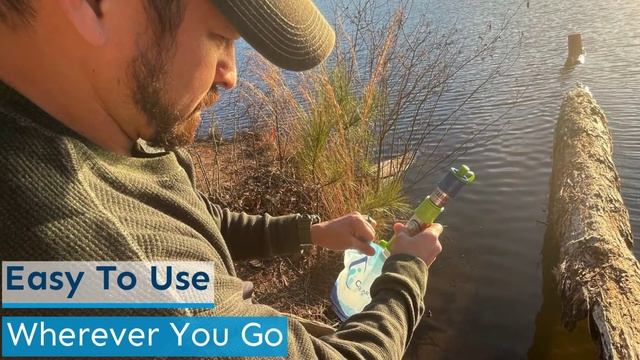 BEST WATER FILTRATION FOR CAMPING & EMERGENCY PREPAREDNESS -CLEAR2O PERSONAL WATER FILTER PWF850 -