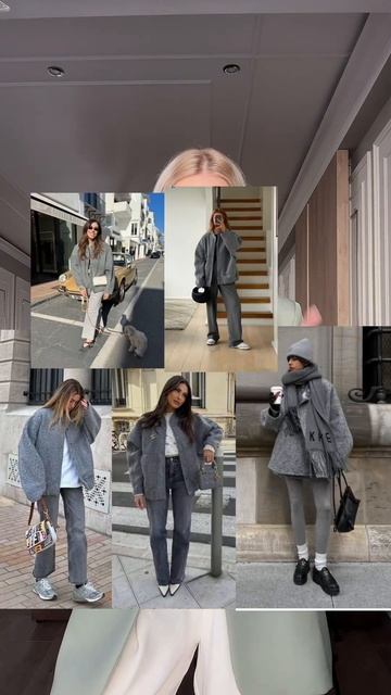 Серый бомбер - 100% мастхэв для стильного осеннего гардероба ❤️ смотреть онлайн