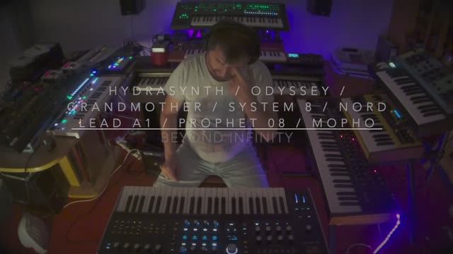 Hydrasynth ⧸ Odyssey ⧸ Grandmother ⧸ System 8 ⧸ Prophet 08 ⧸ Mopho ＂Beyond Infinity＂ Ambient Jam