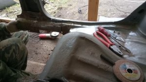 Ремонт кузова, порогов, дна на автомобиле ваз 2110-2112 часть 1