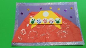 ОРИГАМИ : ЛЕТАЮЩАЯ ТАРЕЛКА