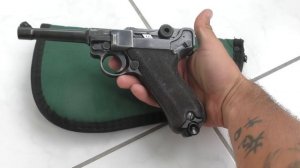 Люгер П-08 Черная Вдова. Обзор и первые впечатления / Luger P-08 Black Widow review