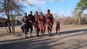 танец масаев