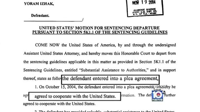 Alleged member of organized crime family Sheriff Israel's top donor
