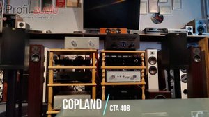 Сравнение усилителя COPLAND CTA 408I и Российского Профиль аудио