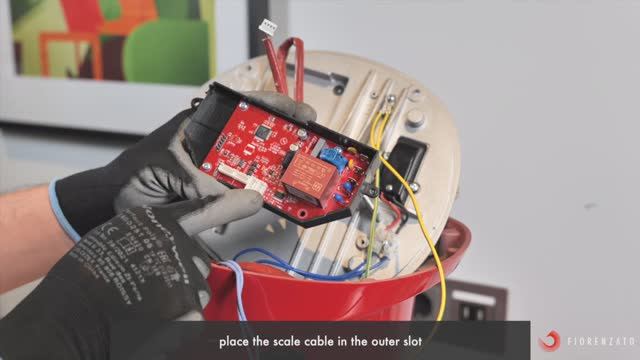 Как заменить плату весов на кофемолке FIORENZATO F83 серии XGI_ Scale board replaement procedure
