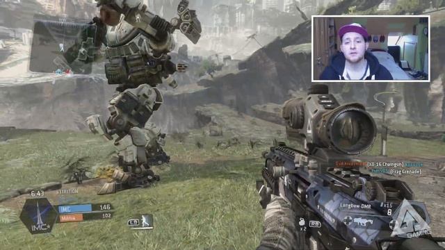 Titanfall Multiplayer Gameplay - OGRE Titan (Secret Titan)