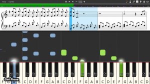 billie eilish - true blue - Piano tutorial and cover (Sheets + MIDI)