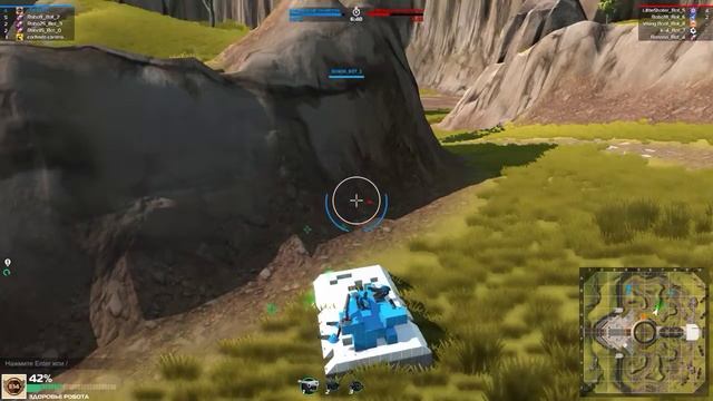 robocraft серия 6. укрепили наш танк и слили лигу