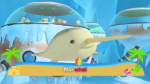 Octonauts karaoke lyric video A to Z song - A-Z song with animal names captions - CBeebies