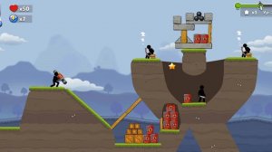 Играю в игру Boom Stick #37. Прохождение 28 уровня в Boom Stick! Пройден?