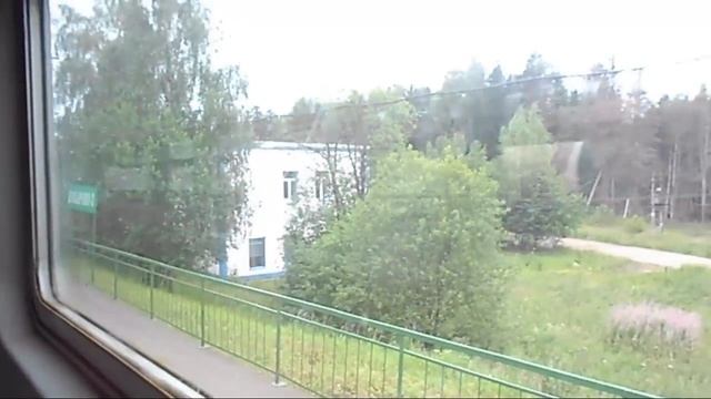 Салон электропоезда ЭР2Т-7147