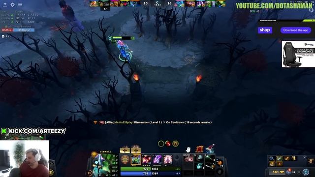 Valve Saved Arteezy... Leshrac is so Stupid смотреть онлайн