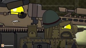 HomeAnimations - Мультики про танки  Выживание в туннеле с танками-зомби. Мультики про танки