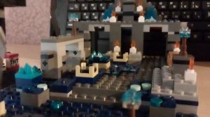 Анимация/lego minecraft/бой с варденом