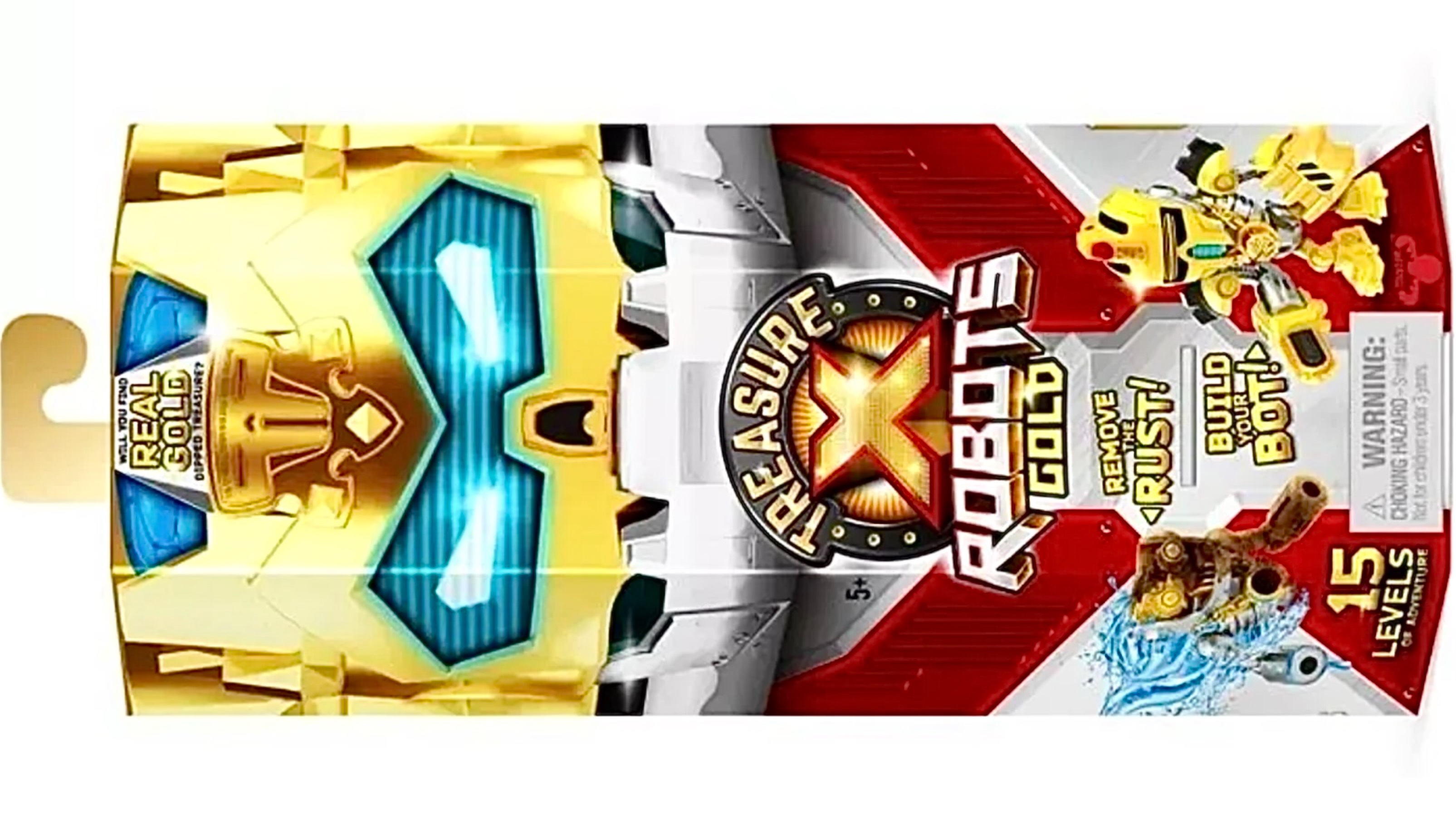 Treasure X Robots Gold. Обзор и Распаковка.
