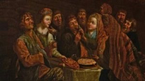 П. Г. Чесноков "Крестьянская пирушка"