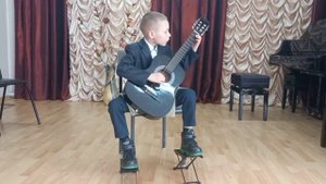 Ермаков Андрей 1 класс. О. Киселев " Весеняя  песенка птиц"