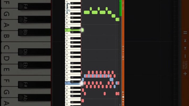 Fuzigish - Little Bird - IMPOSSIBLE REMIX #impossibleremix #remix #shorts #synthesia