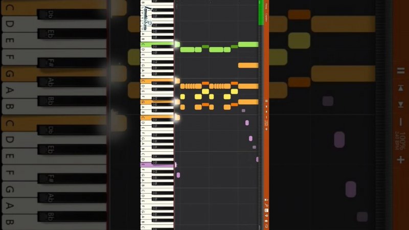 Children Of Bodom - Hatebreeder - IMPOSSIBLE REMIX #impossibleremix #shorts #remix #synthesia #synt