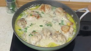 2 РЕЦЕПТА - БАРХАТНОЕ куриное мясо в сливочно-сметанном соусе!