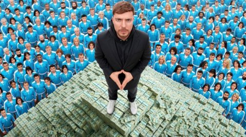 2,000 Человек Борются За $5,000,000 (Мистер Бист | Mr.Beast)
