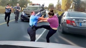 САМЫЕ ЖЕСТОКИЕ полицейские погони на большой скорости, снятые на видеорегистратор.