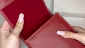 Сумка наперсная из натуральной кожи Дароносица ОР-к красная переносная сумочка кожаная для даров