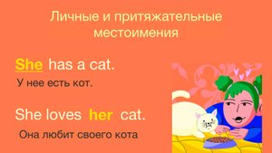 Личные и притяжательные местоимения английского языка. Тренажер разговорной речи для начинающих.